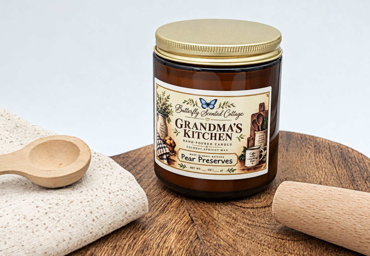 Creamy Pear Preserves