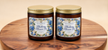 Two Blueberry Blossom Pie coconut apricot wax candles from Butterfly Scented Cottage