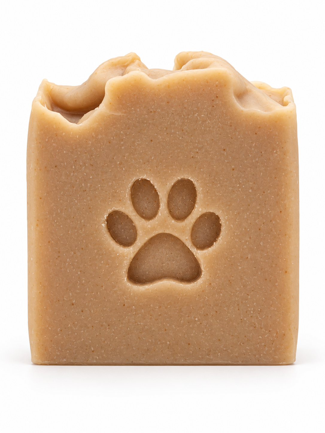 Cottage Creek Lavender & Cedarwood Dog Soap with paw print