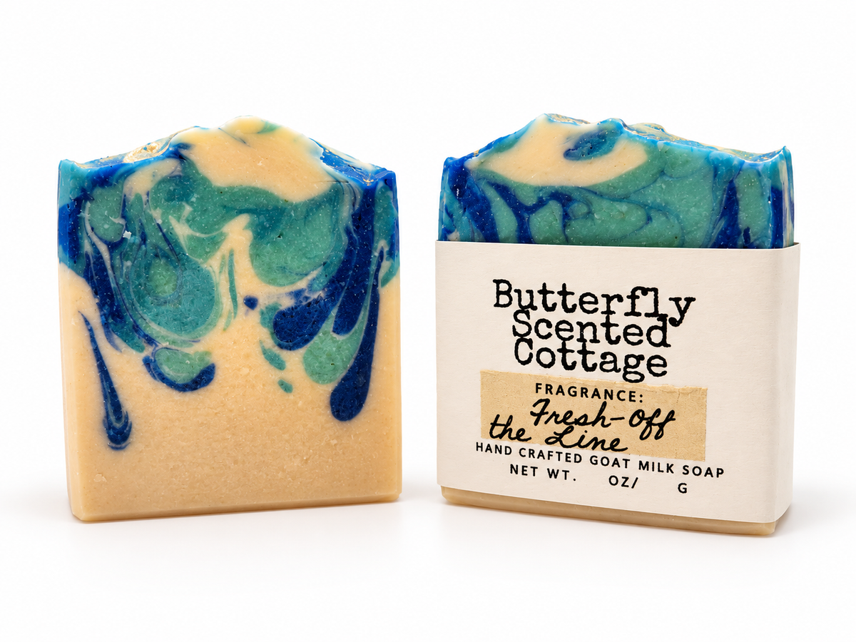 Fresh Off the Line goat milk soap