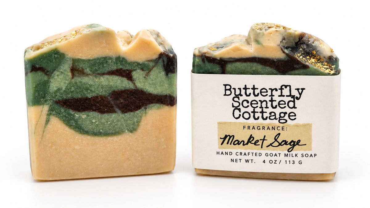 Market Sage handcrafted goat milk soap