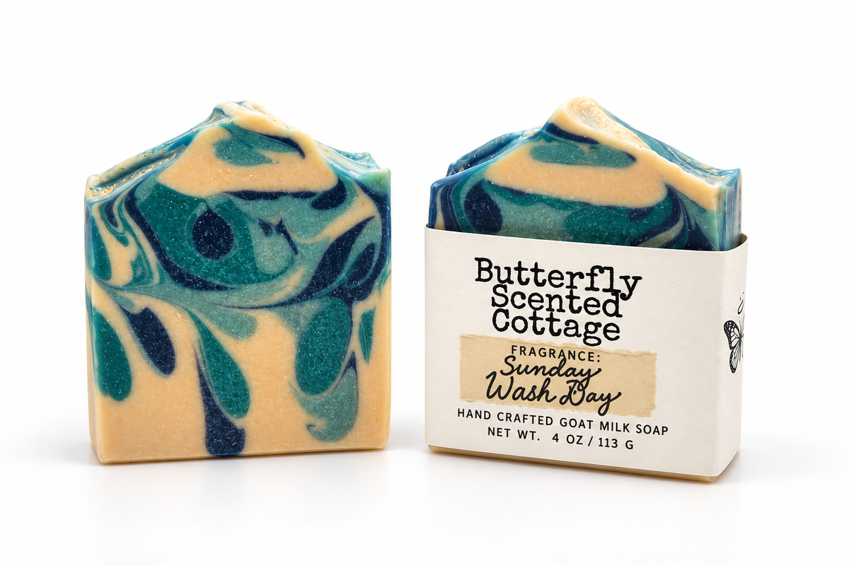 Sunday Wash Day handcrafted goat milk soap